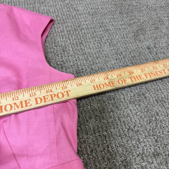 Ann Taylor Dress Pink Sleeveless Women’s Size 2 Petite - Picture 3 of 11